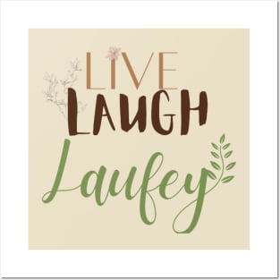 Live laugh Laufey Nature inspired Posters and Art